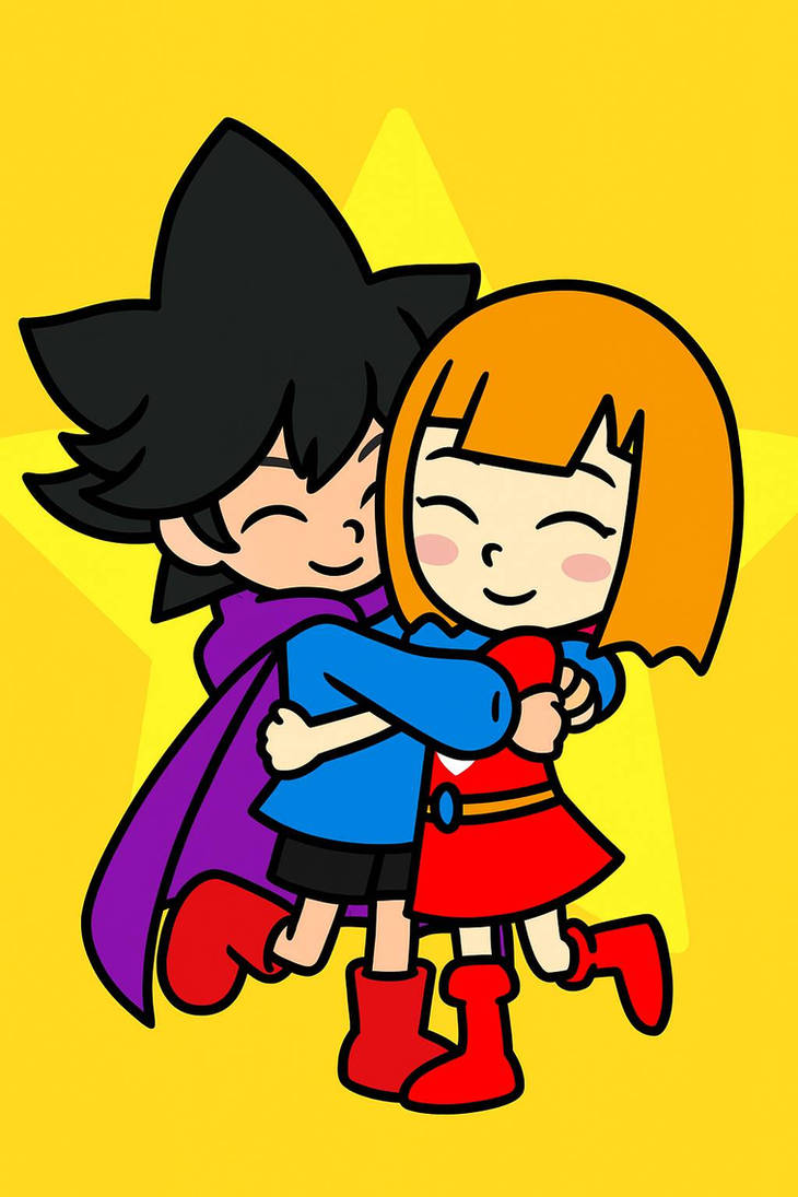 Hugo Friendship Hug between friends by Hugobelisario6191 on DeviantArt