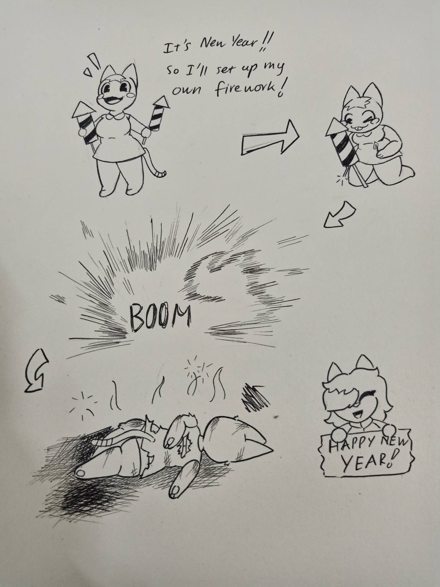 Rosie new year firework by haarr on DeviantArt