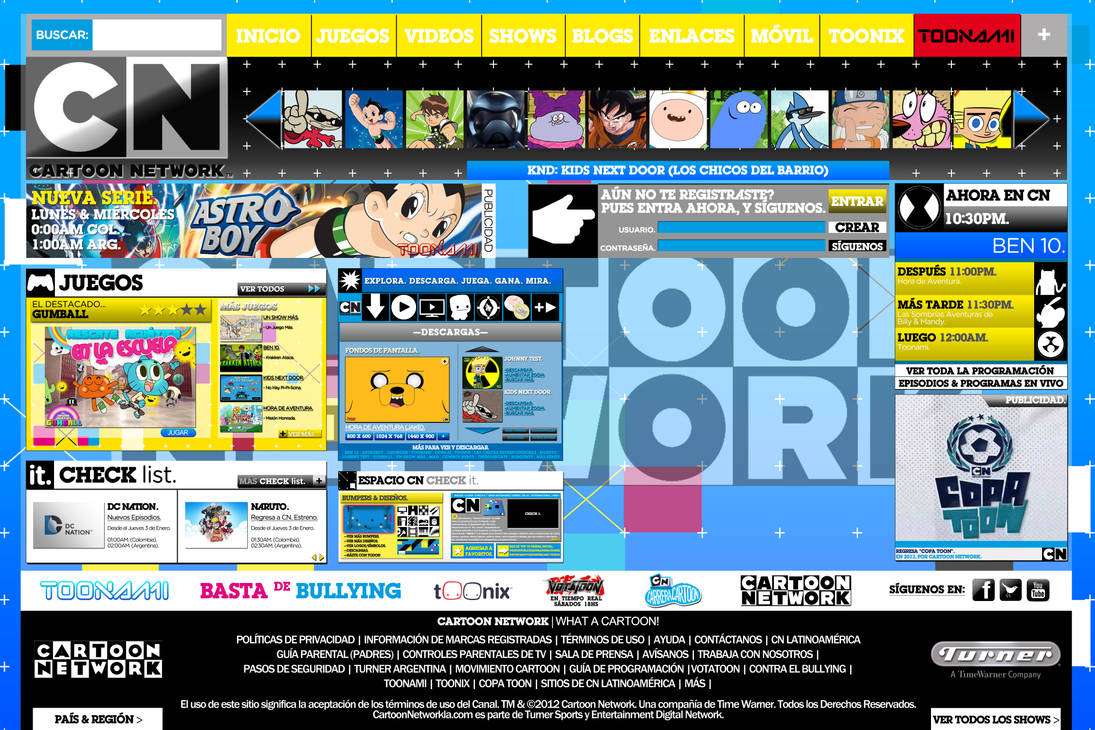 My Cartoon Network LA Web Site: 'Part 3'. by DWOWForce on DeviantArt