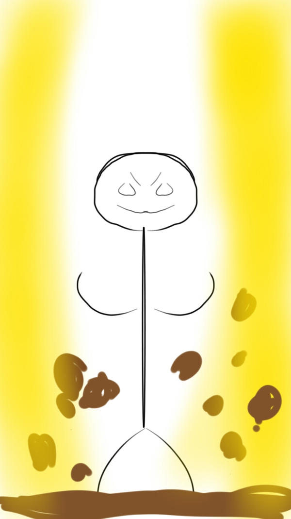 stick figure super saiyan rage! by coolchris1211 on DeviantArt