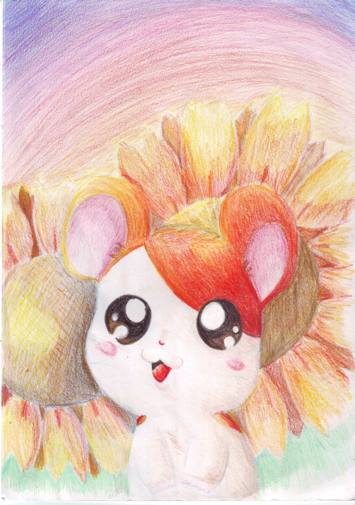 Sunflower Hamtaro