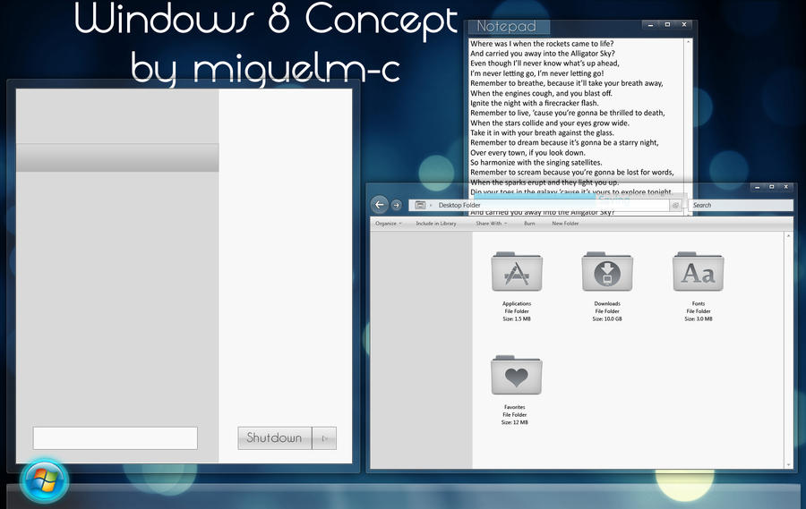 Windows 8 Concept part 2 by miguelm-c on DeviantArt