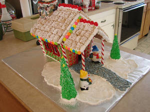 Gingerbread house