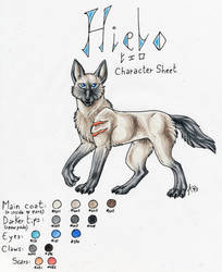 Ref. Sheet n.1 -Hielo by ARVEN92