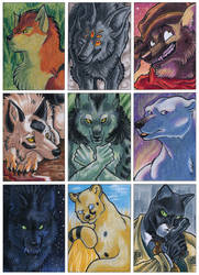 ACEO Cards: Comic Characters