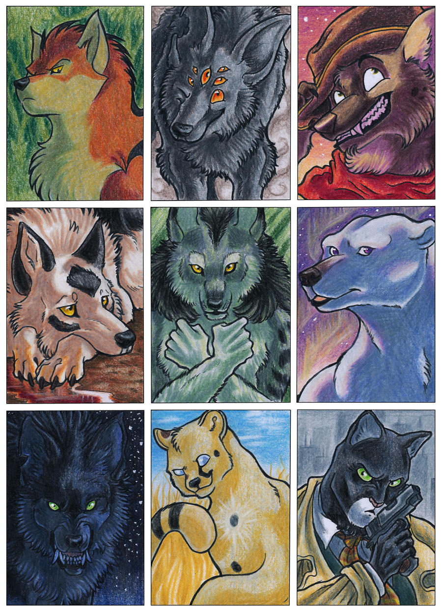 ACEO Cards: Comic Characters