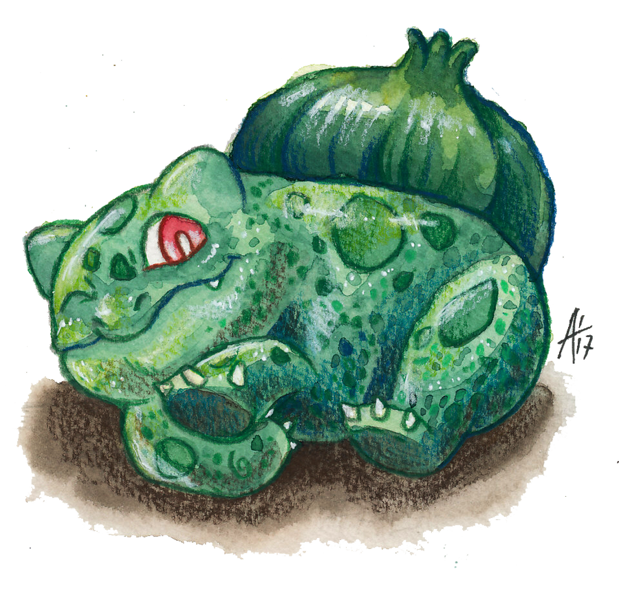 Bulbasaur Written Gotta Draw 'em All: #001 BULBASAUR (With Video) by ARVEN92 on DeviantArt