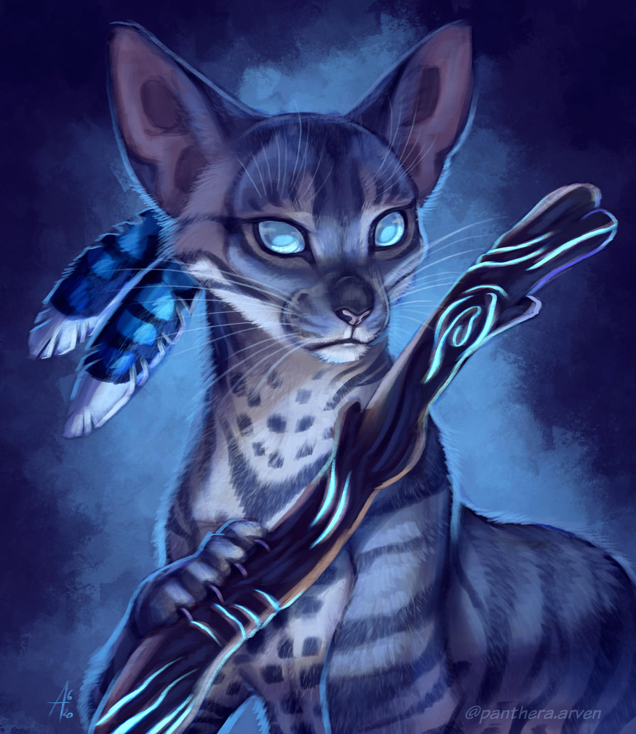 Warrior Cats characters - Jayfeather by Kocurzyca on DeviantArt