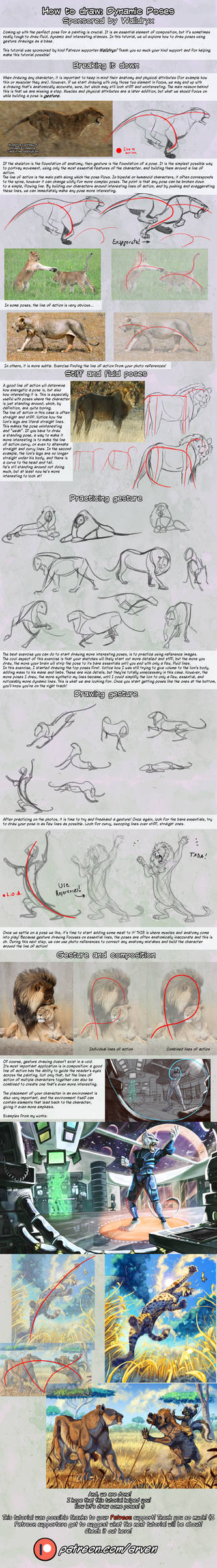 Patreon Tutorial: How To Draw Dynamic Poses