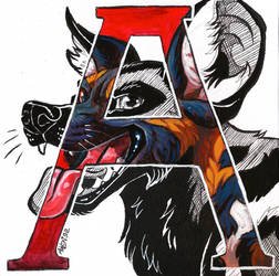 A is for... African Wild Dog!