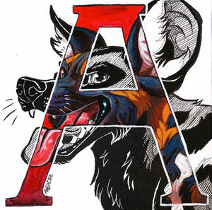A is for... African Wild Dog!