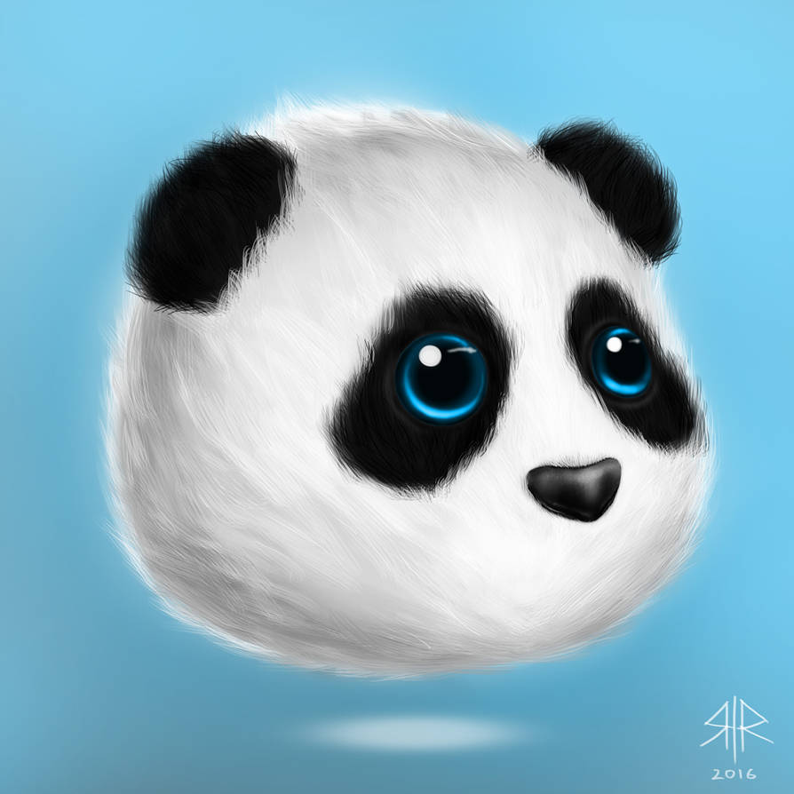 CapCut_blue face panda eyes