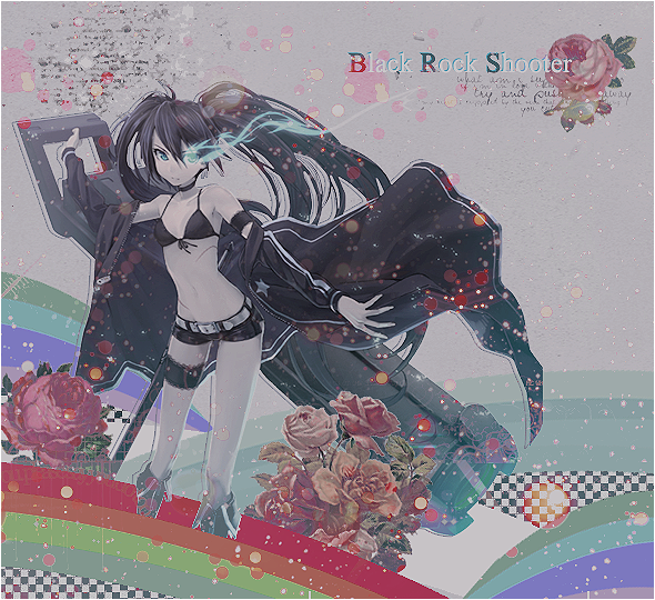 Black Rock Shooter Wall