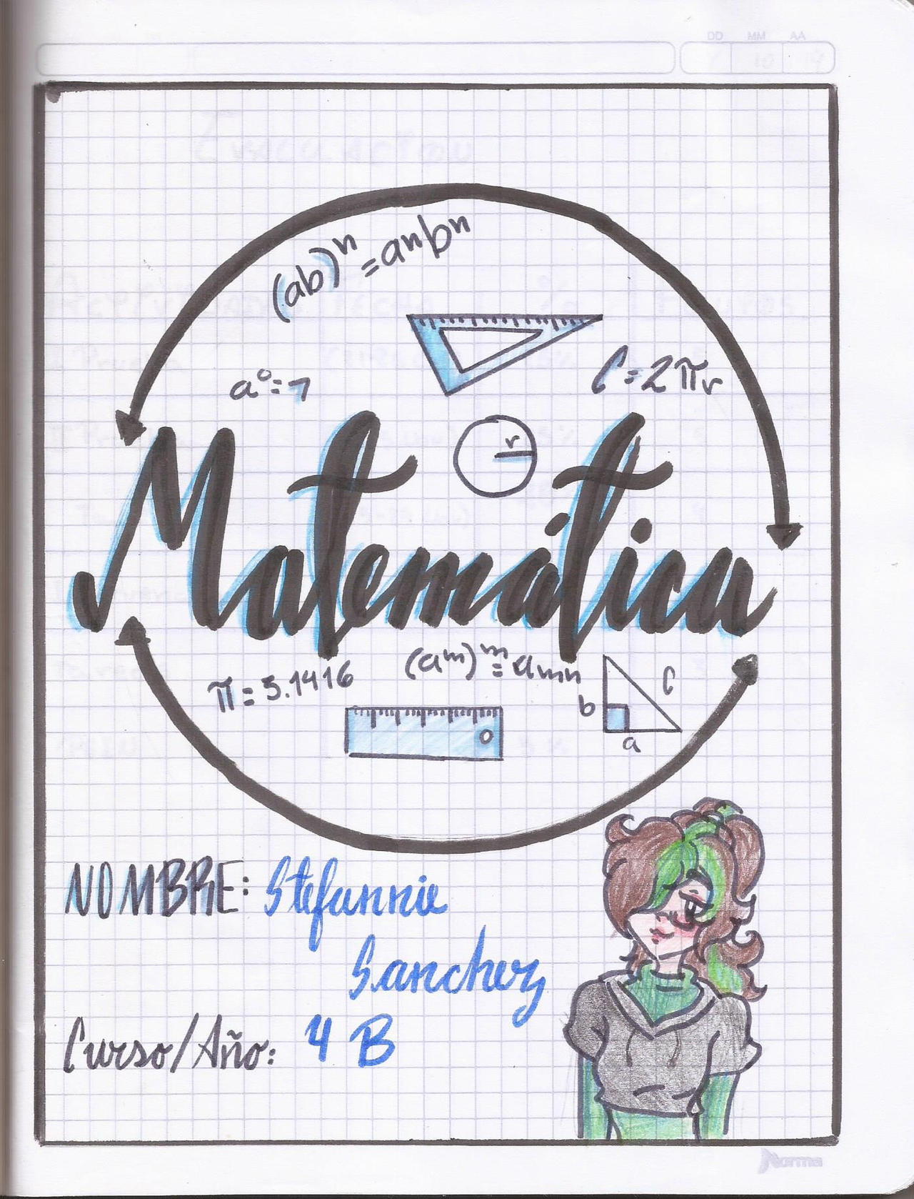 Portada de Matematica by stefannie2 on DeviantArt