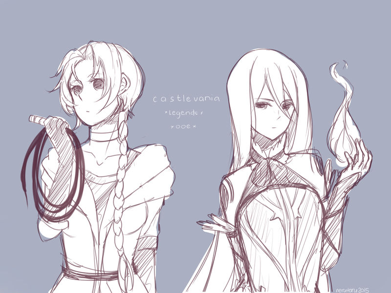 Sonia Belmont + Shanoa by neruteru