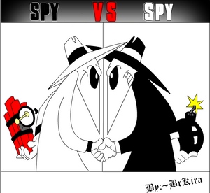 Spy x Spy Desenhado