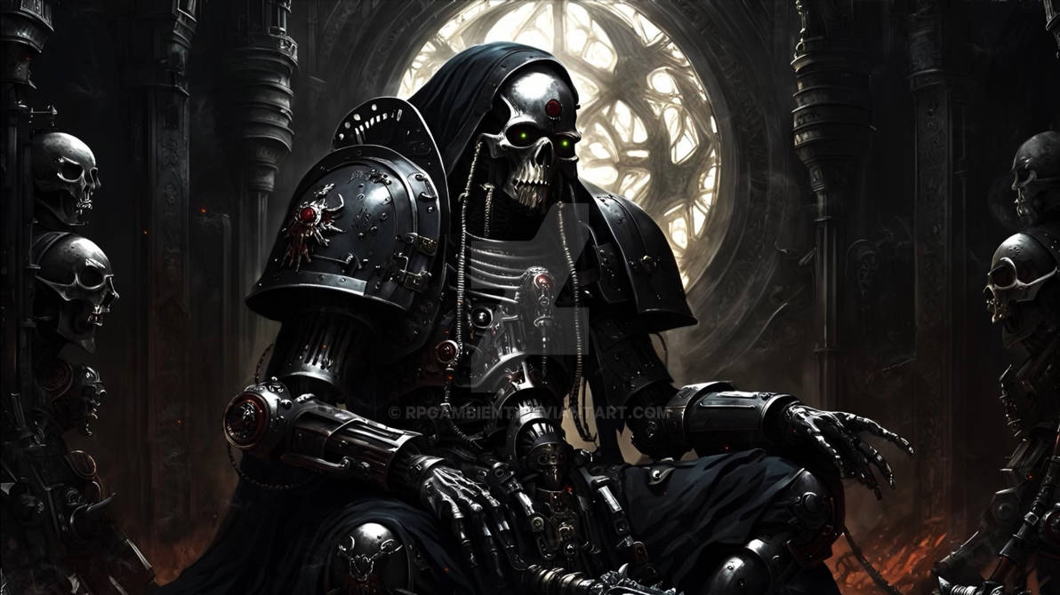 Tech-Priest Meditation by RpgAmbient on DeviantArt