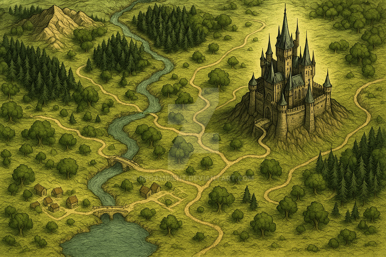 Map of the Keep's Domain by RpgAmbient on DeviantArt