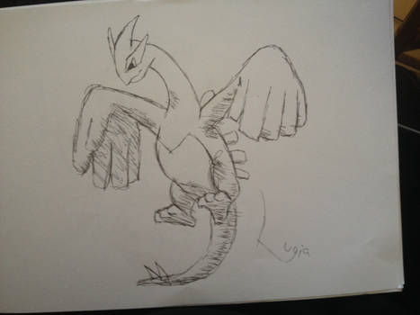 Pokemon Sketch - Lugia