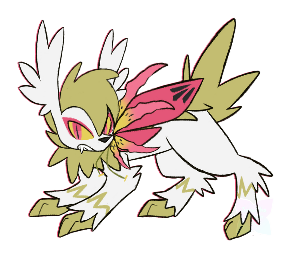 vicious petal  paradox shaymin by SnowTheDemonFox on DeviantArt