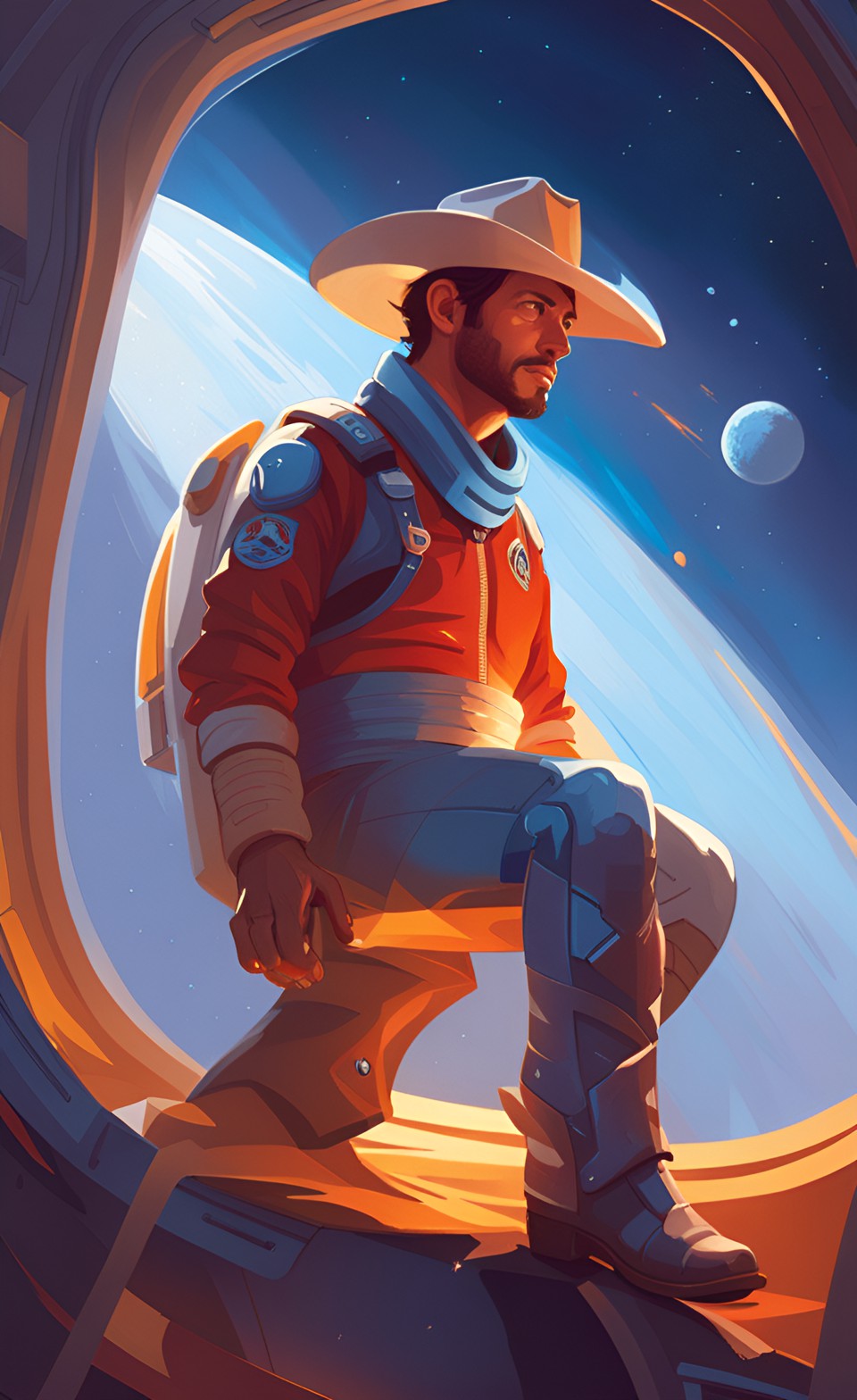 Python Cowboy Nasa space cowboy (49) by fox4355 on DeviantArt