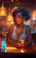 Girl in Bar