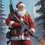 santa warrior