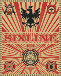 Sixline War Stamp in Sahara