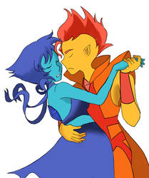 Lapis Lazuli and Flame Prince