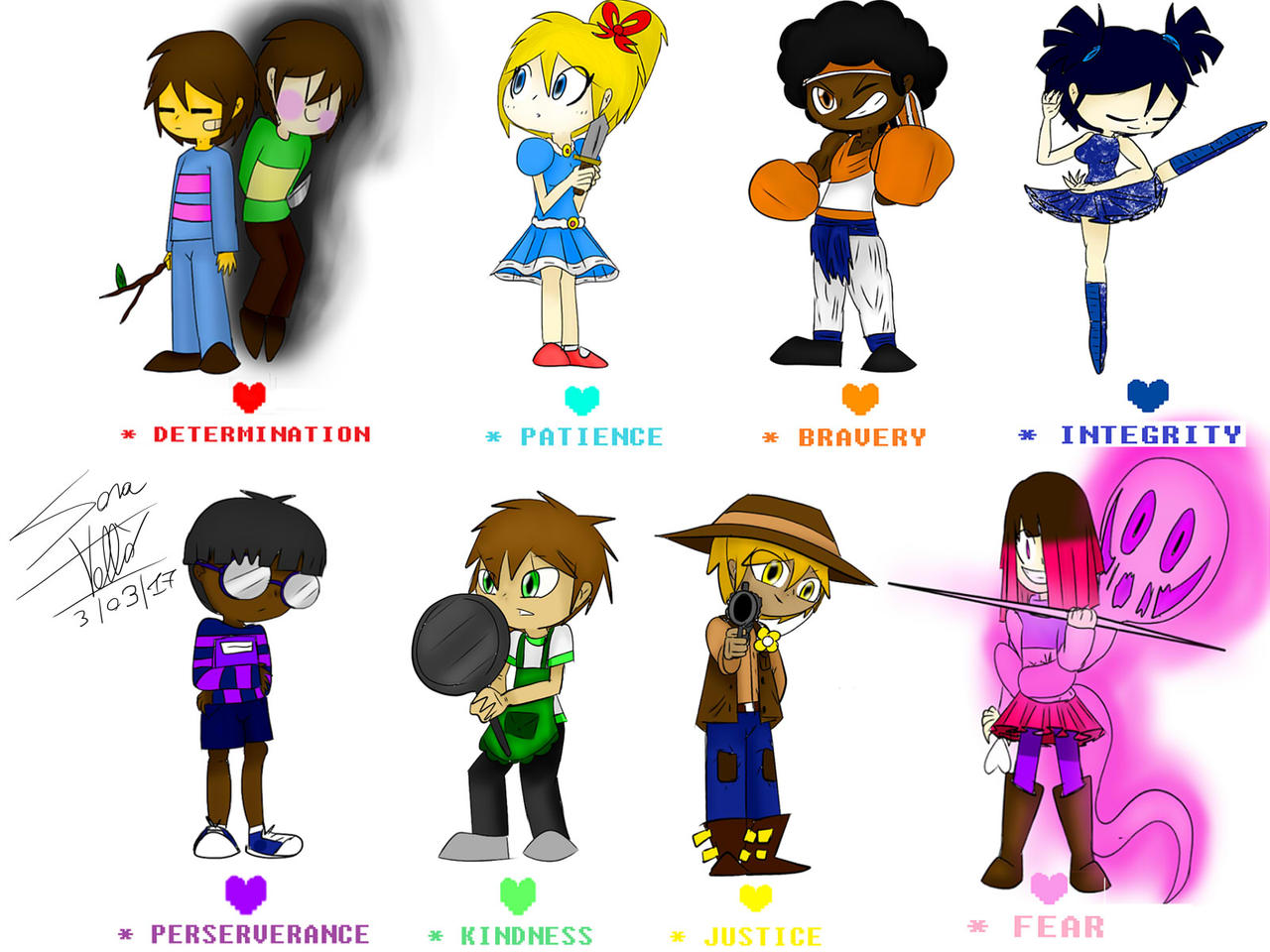 Undertale Soul OC