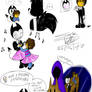 Ut and batim 3 doddles (crossover)