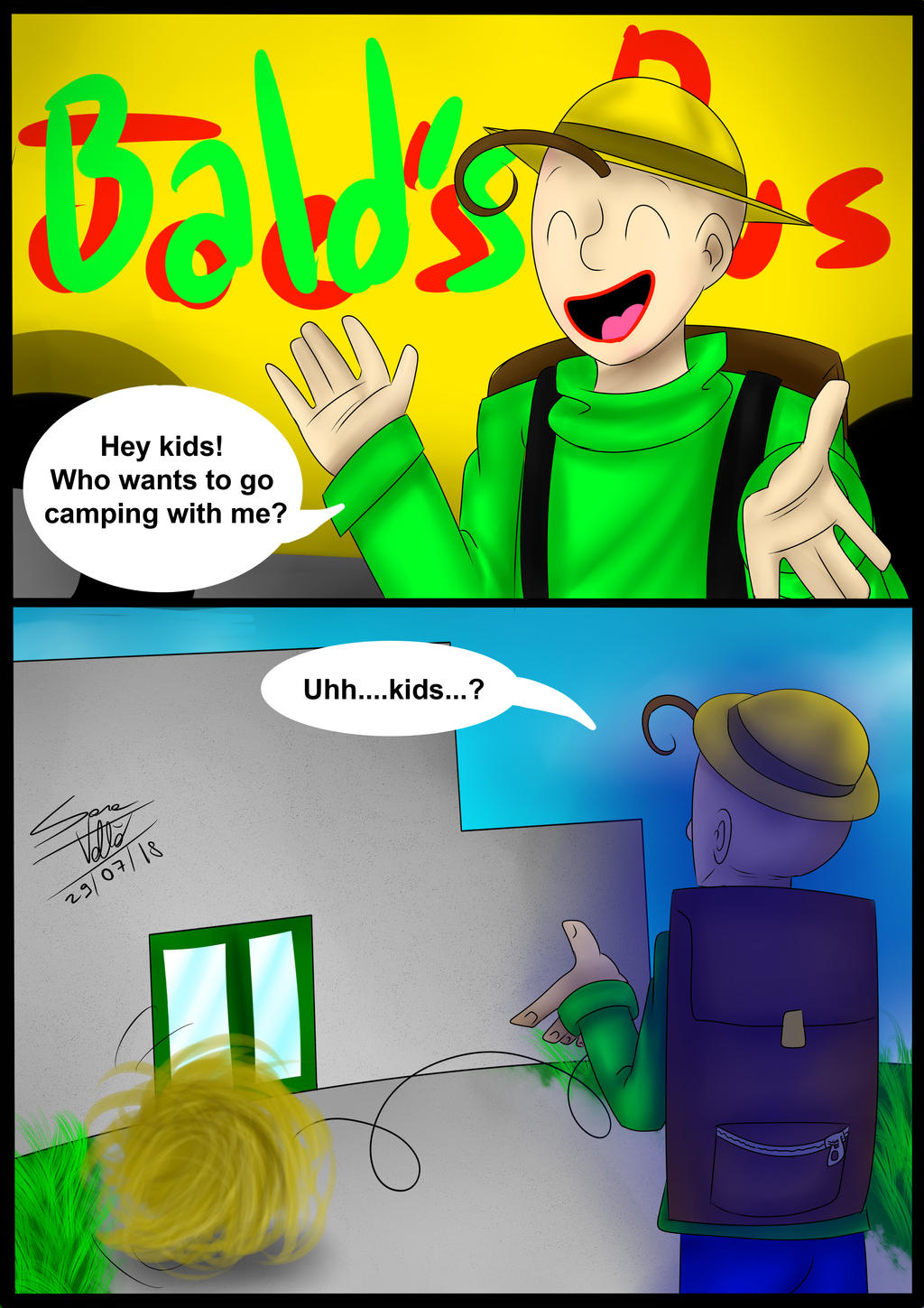 Baldi's Basic - Let's Go Camping