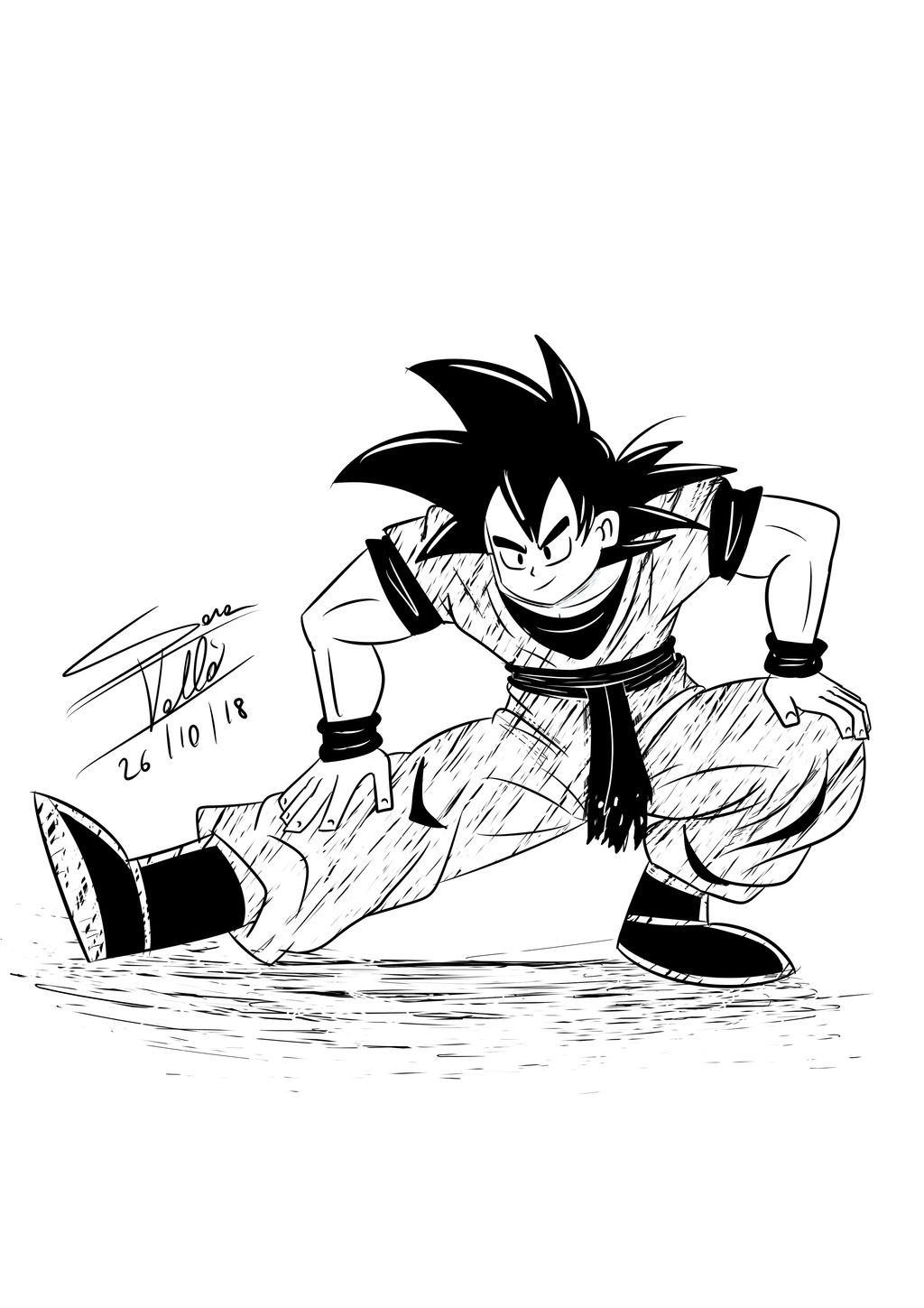 Inktober #26 - Stretch