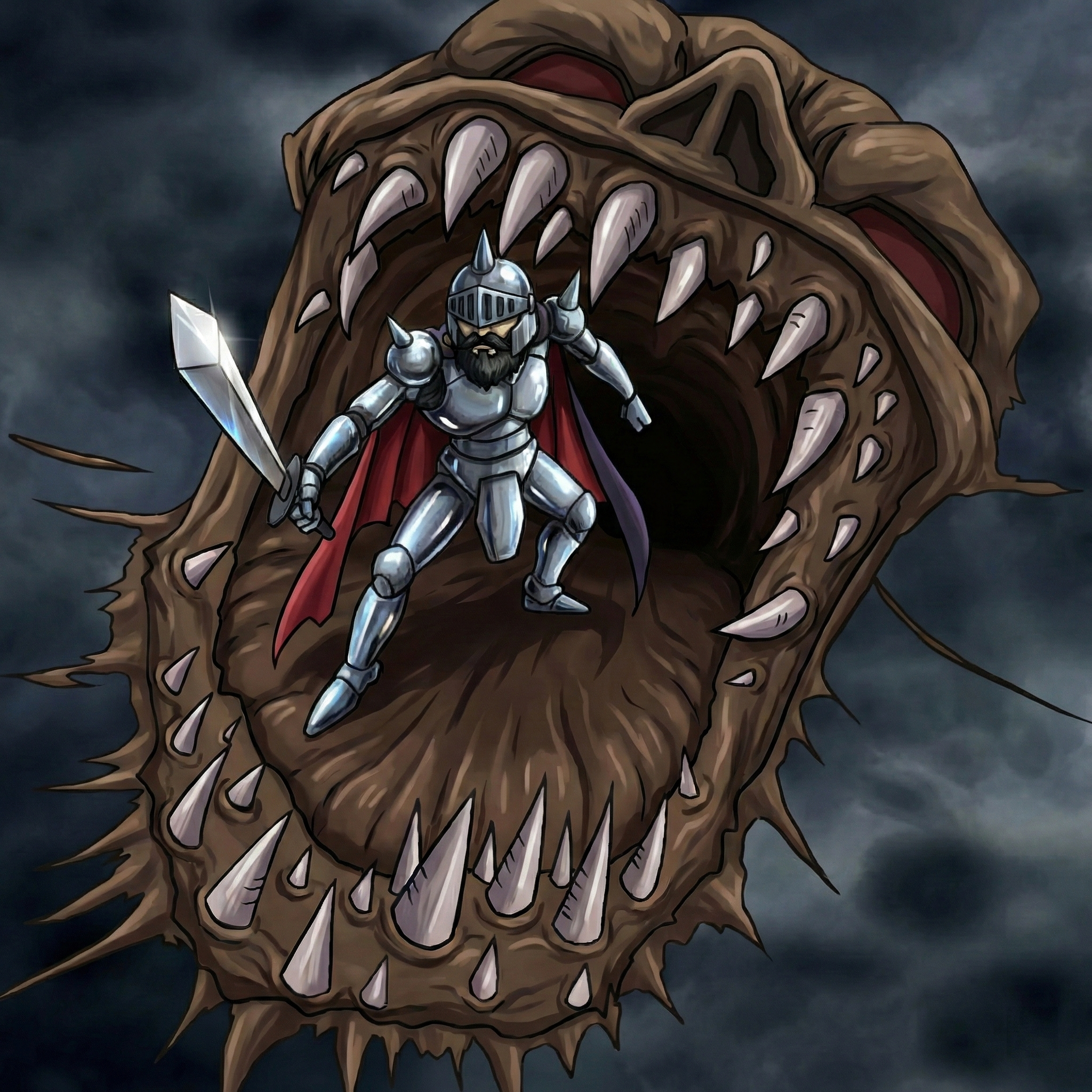 Lesser Mook Fearful Earthbound by DiaboundCards on DeviantArt
