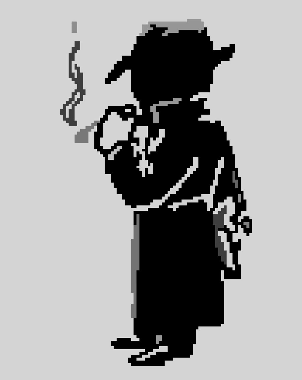 Pixel Vector - Mysterious Stranger Perk 'Fallout'