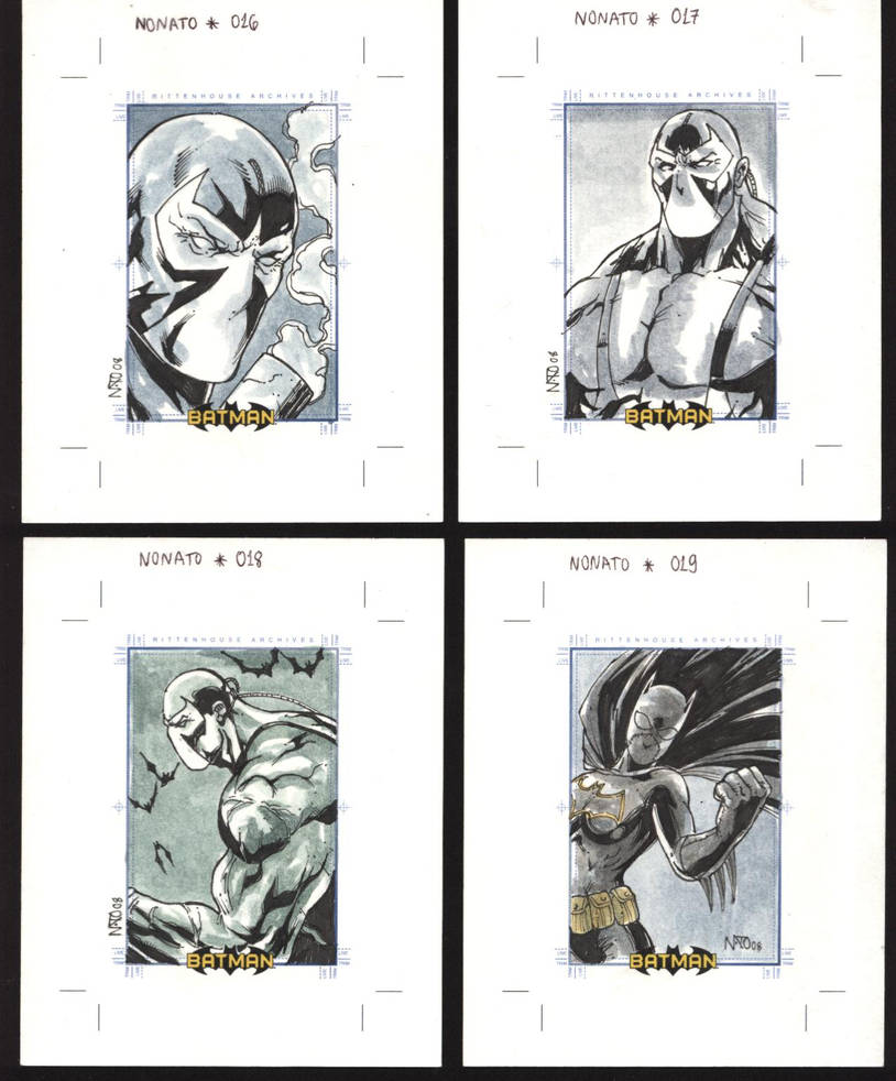 Batman Cards I by natomagalhaes on DeviantArt