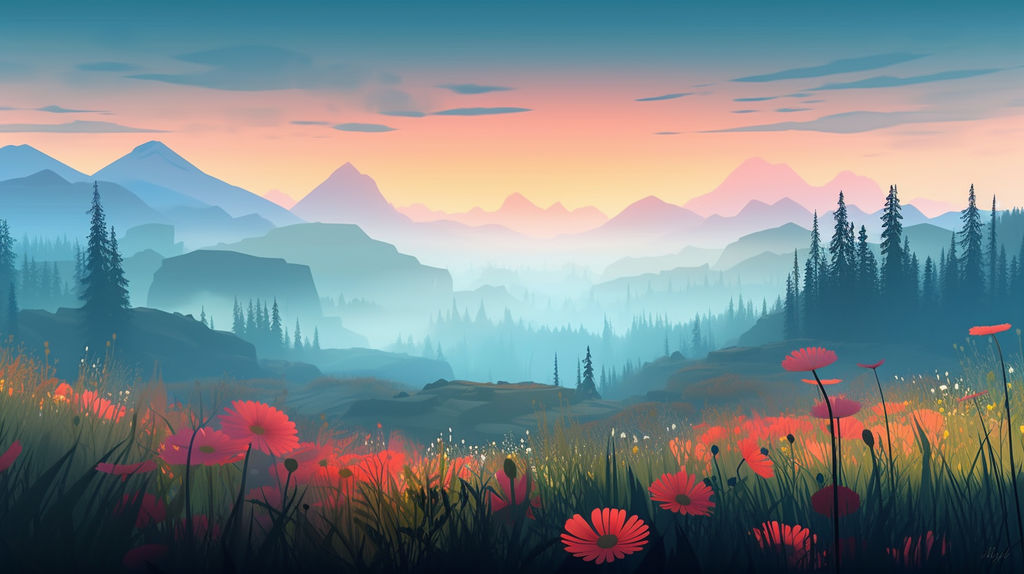 Vector landscape 16 by AngelForMe on DeviantArt