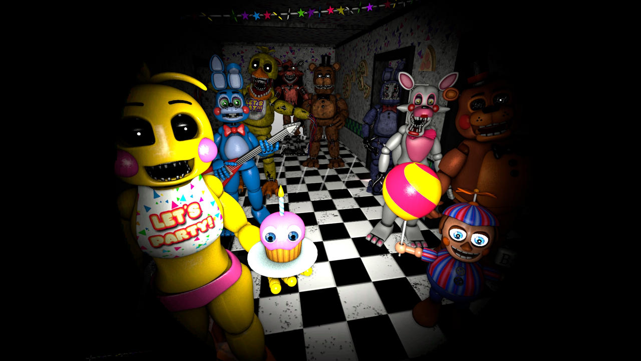 Poster Fnaf 2 By Circusfreddy On DeviantArt