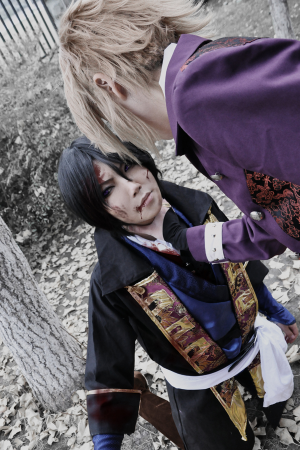 Hakuouki: Kazama Chikage+Hijikata Toshizo