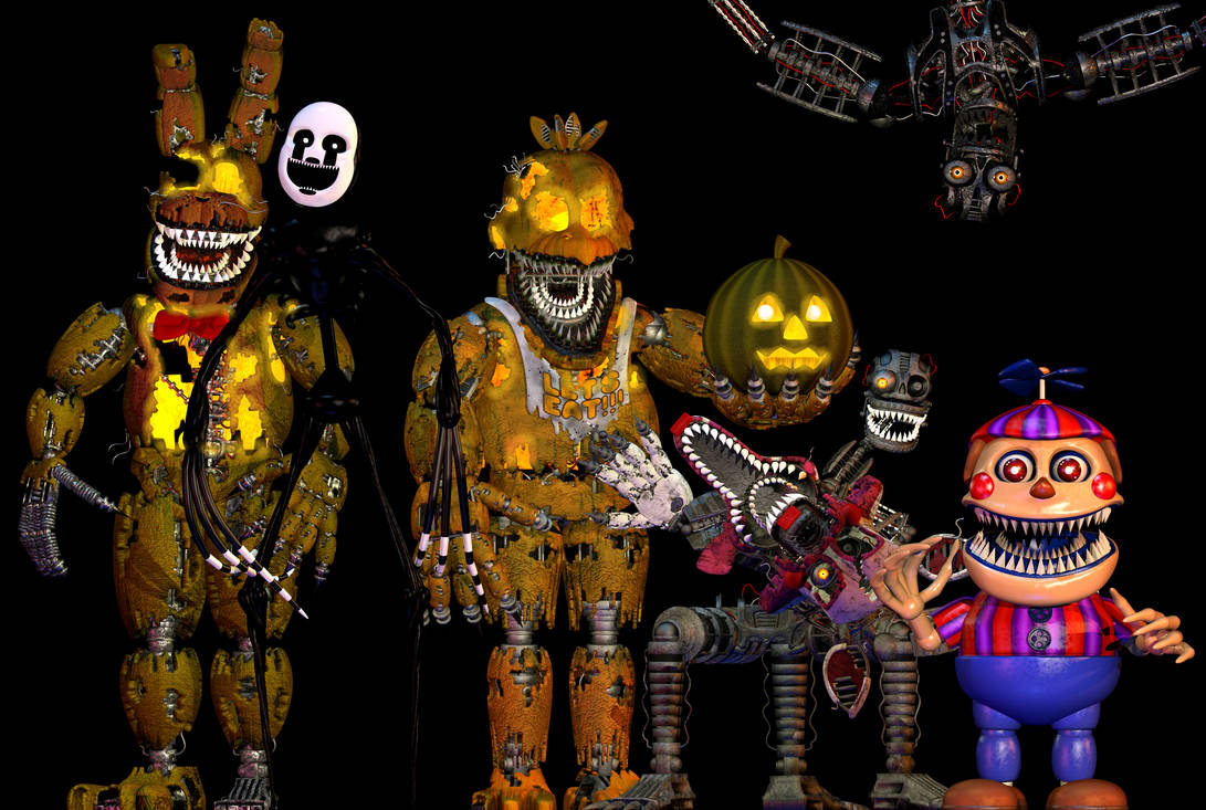 Fnaf 4 Halloween Edition by zueiroooooooooooo on DeviantArt Fnaf 4 Halloween Edition by zueiroooooooooooo on DeviantArt
