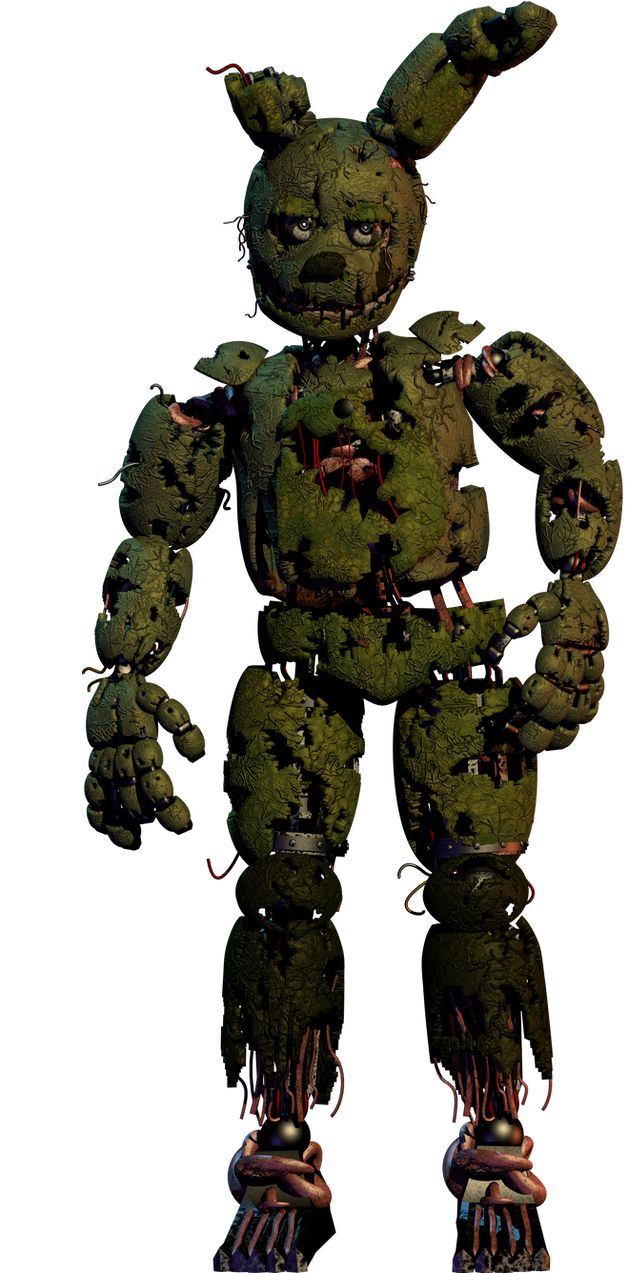 Springtrap Fnaf3 SpringTrap FNAF3 Extras by zueiroooooooooooo on DeviantArt