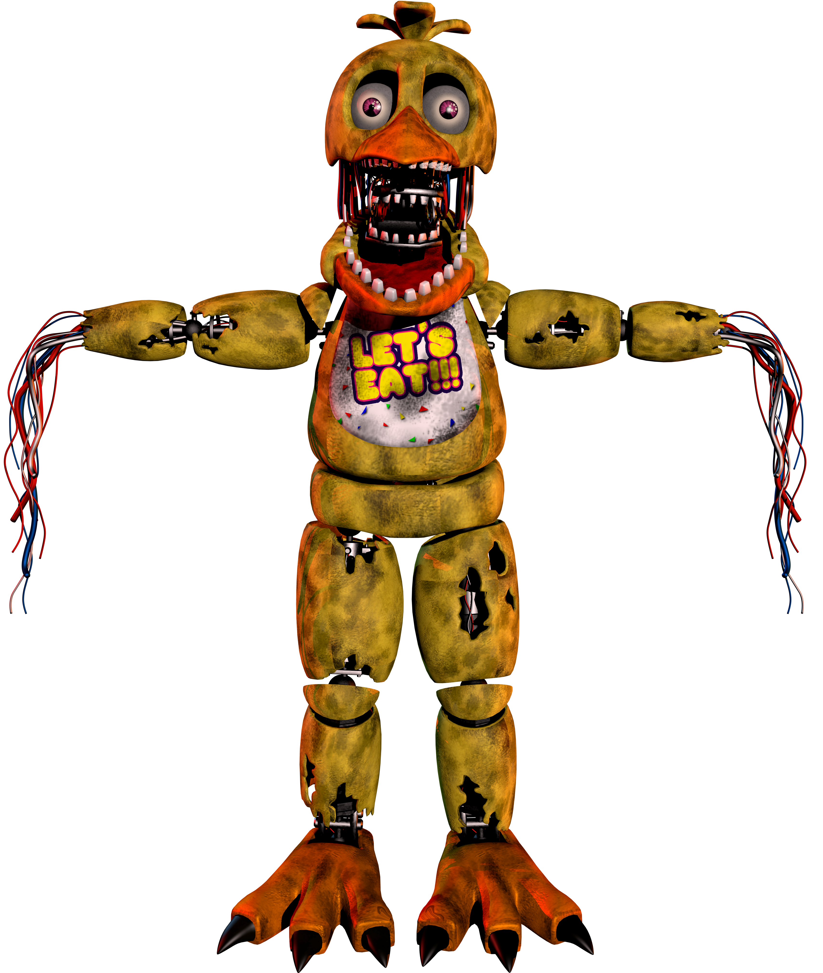 W.Chica UCN Icon Remake Full Body by zueiroooooooooooo on DeviantArt