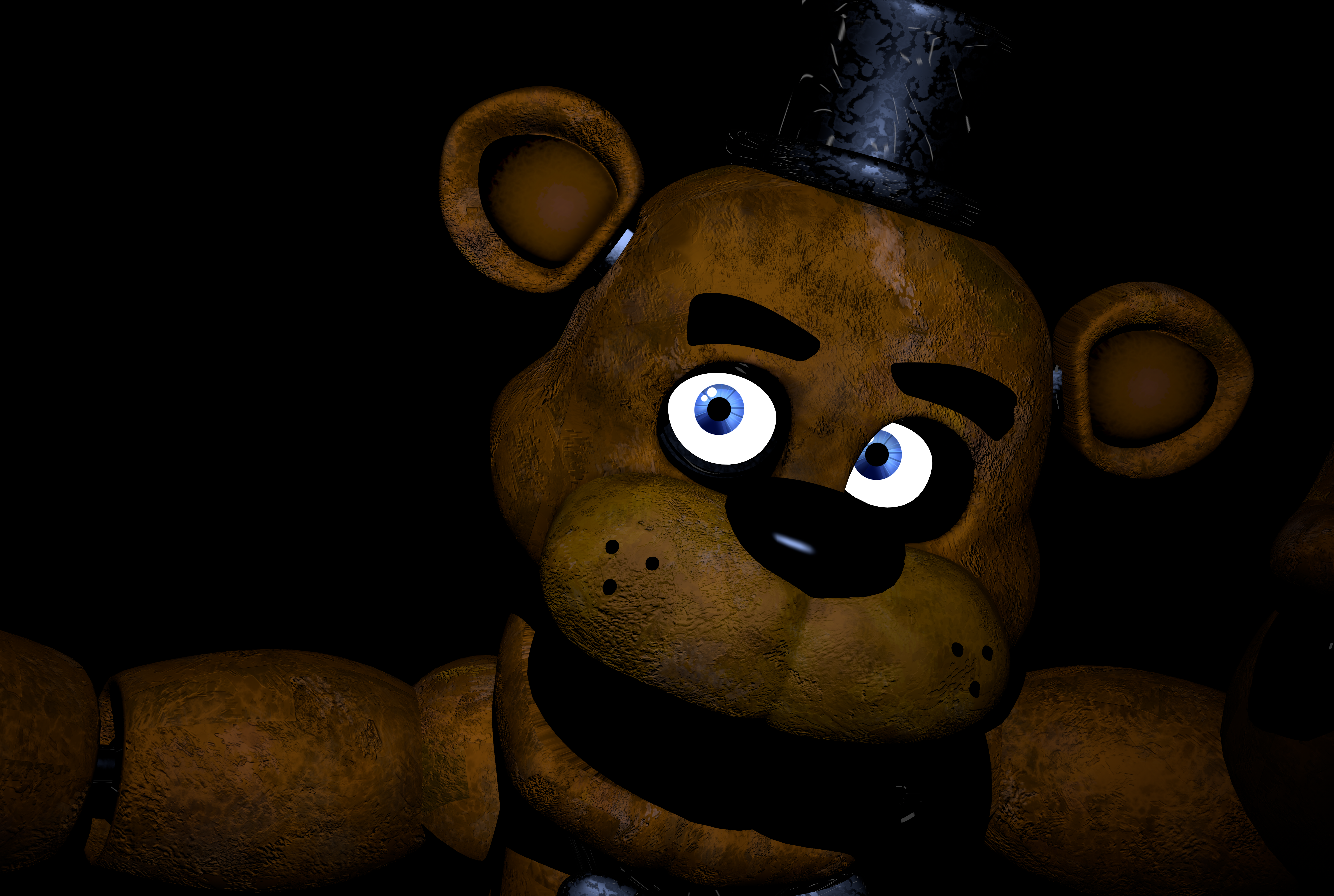 Freddy Fazbear jumpscare fnaf 1 