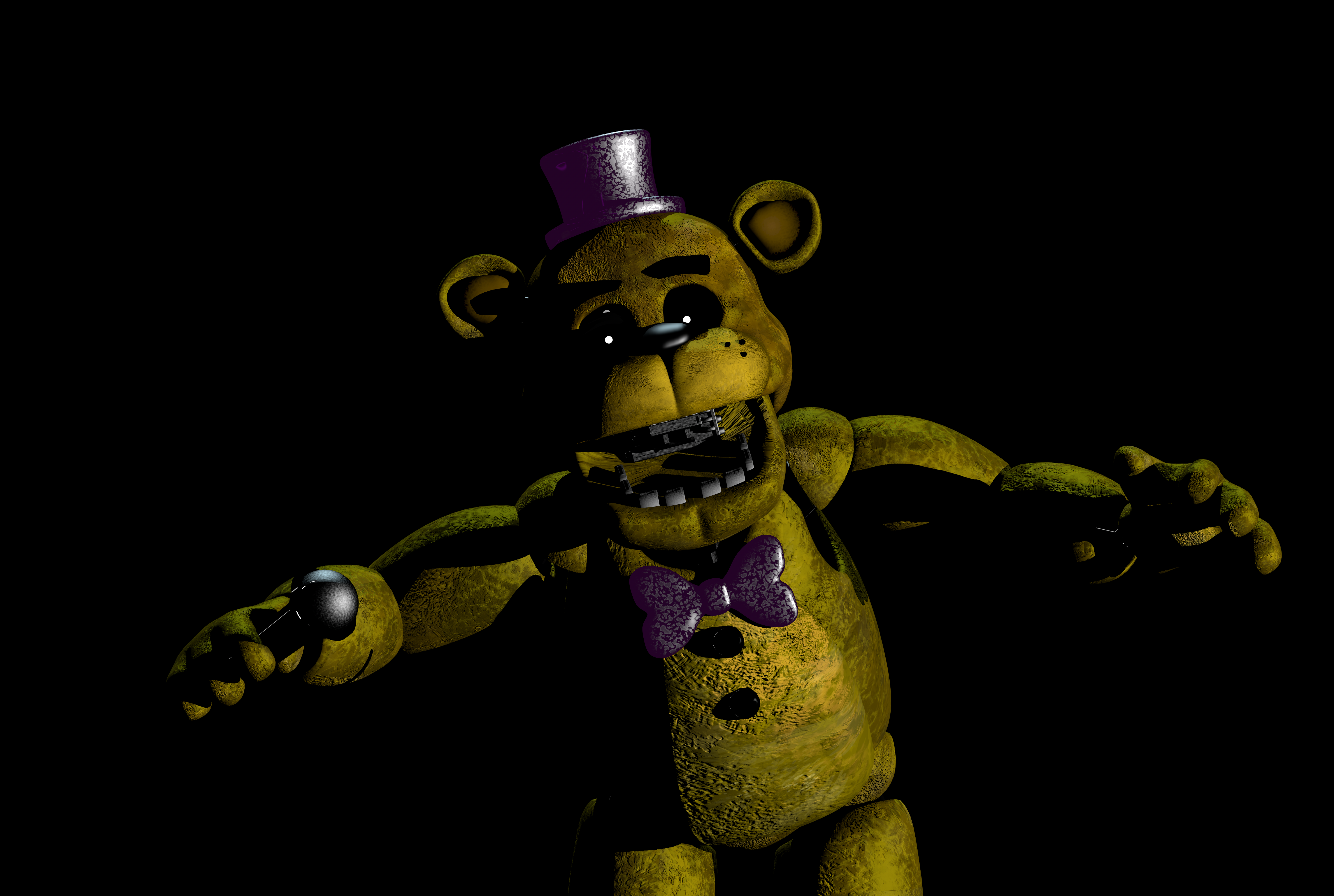 Steam Workshop::ucn nightmare fredbear jumpscare