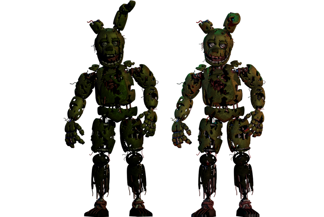 Five Night's at Freddy's 3 - Springtrap (Java) Minecraft Skin