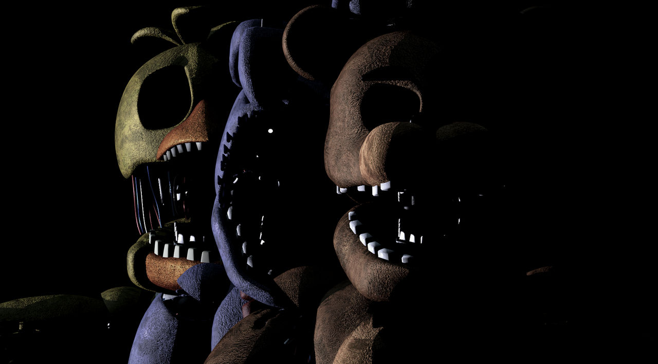 Fnaf 2 Withereds Main Menu by zueiroooooooooooo on DeviantArt
