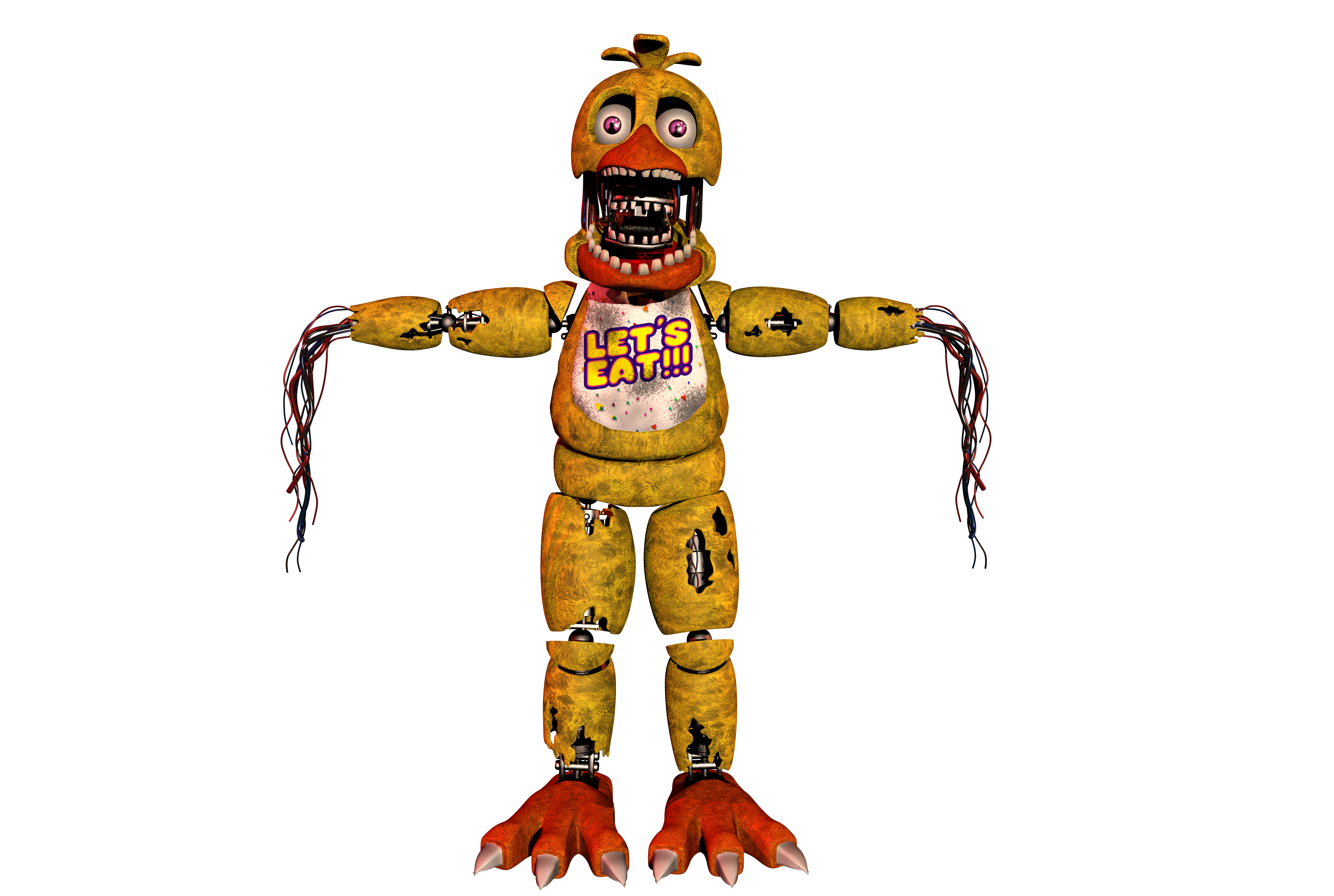 Withered Chica UCN Picture by Fireworked62 on DeviantArt