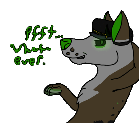 pfft...whatever. Gif by nipkips on DeviantArt