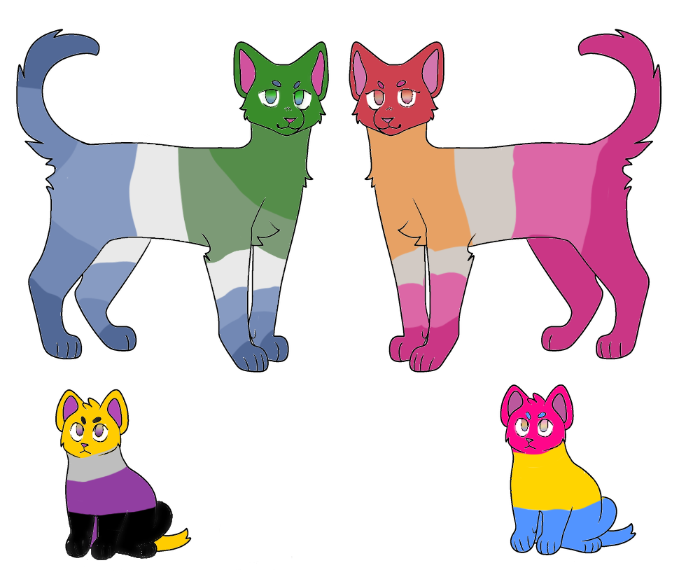 Faction Patterns Cat .Flag Cats. by BrindledSpartan on DeviantArt