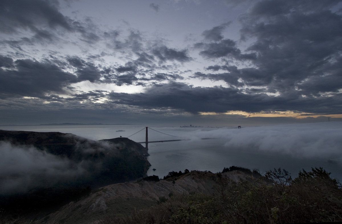 Golden Gate Morning Light